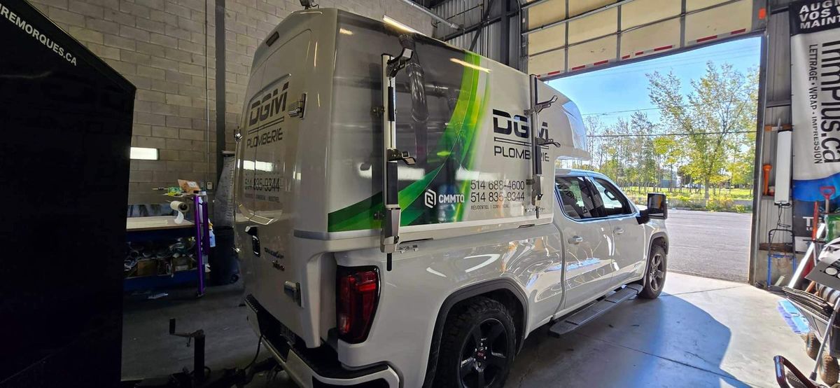 Camion DGM Plomberie